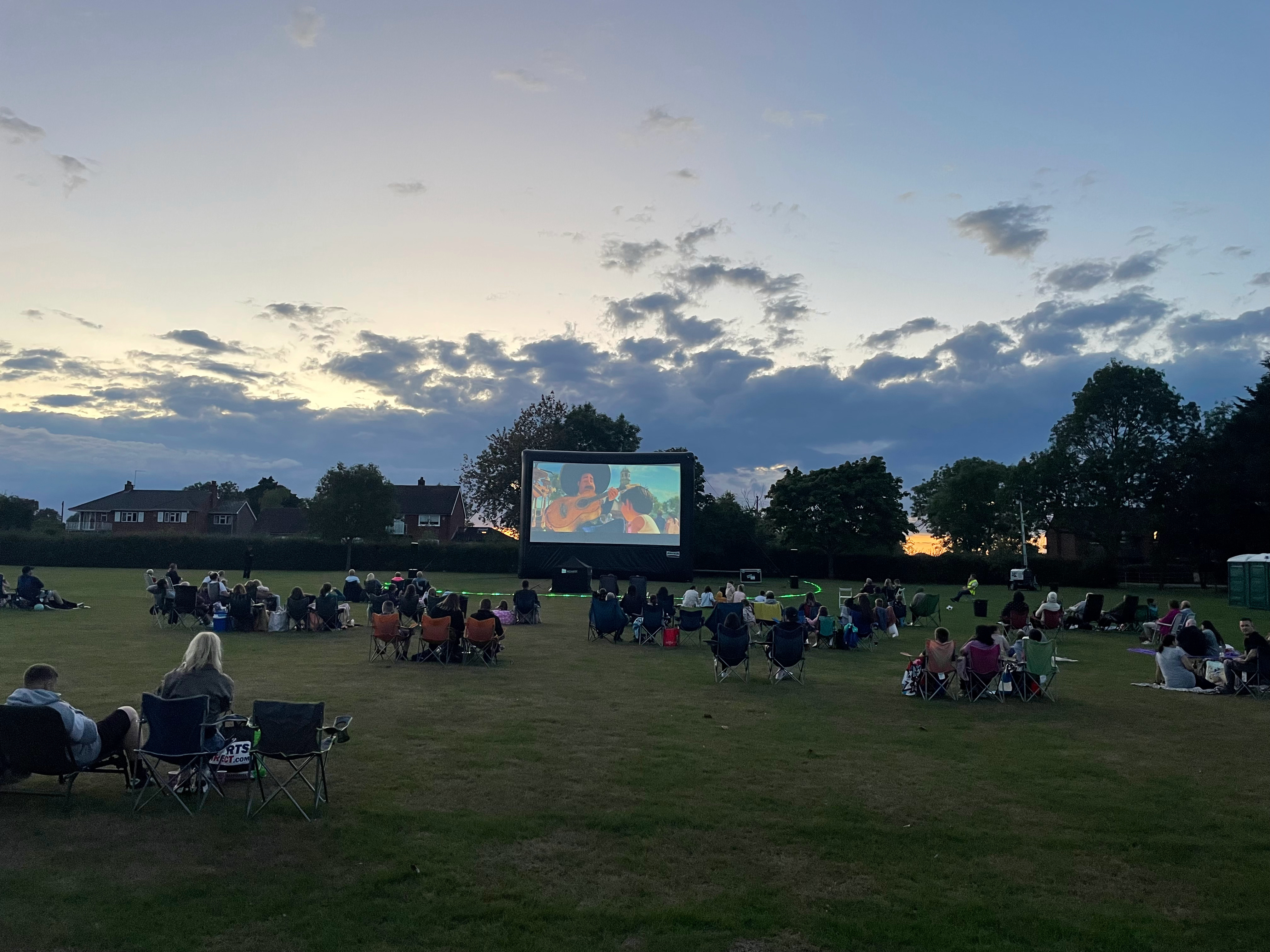 10m x 5m Inflatable Mobile Screen Hire